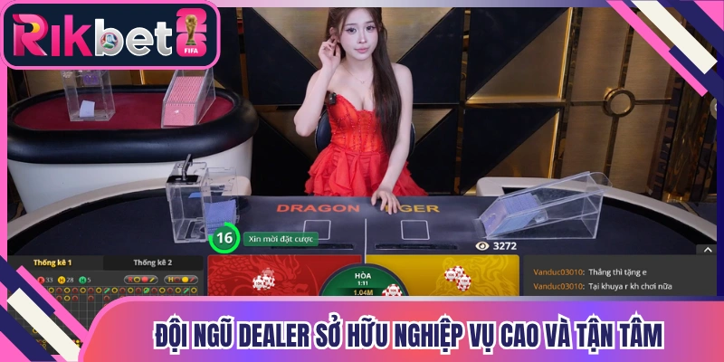 Đội ngũ Dealer sở hữu nghiệp vụ cao và tận tâm